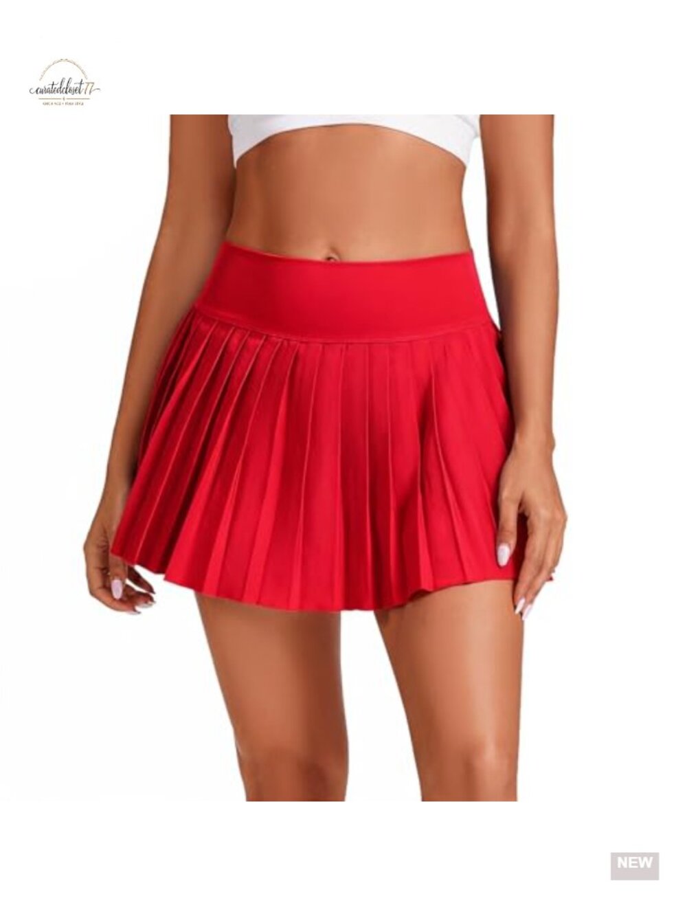Womens Mini Flowy Pleated Tennis Skort Mesh Ruffled Athletic Skirt with Shorts